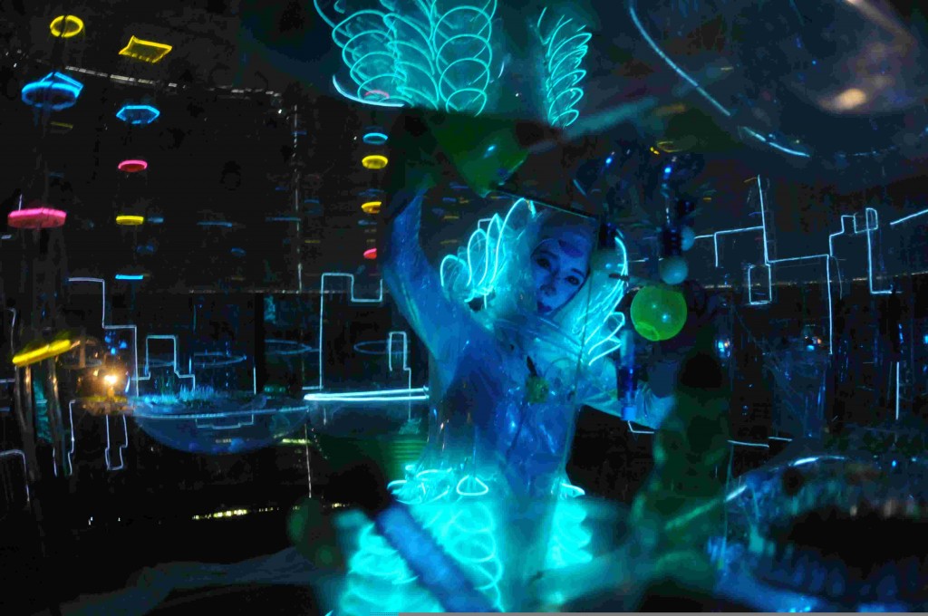 Spectacle au coeur de l'Illuminarium
